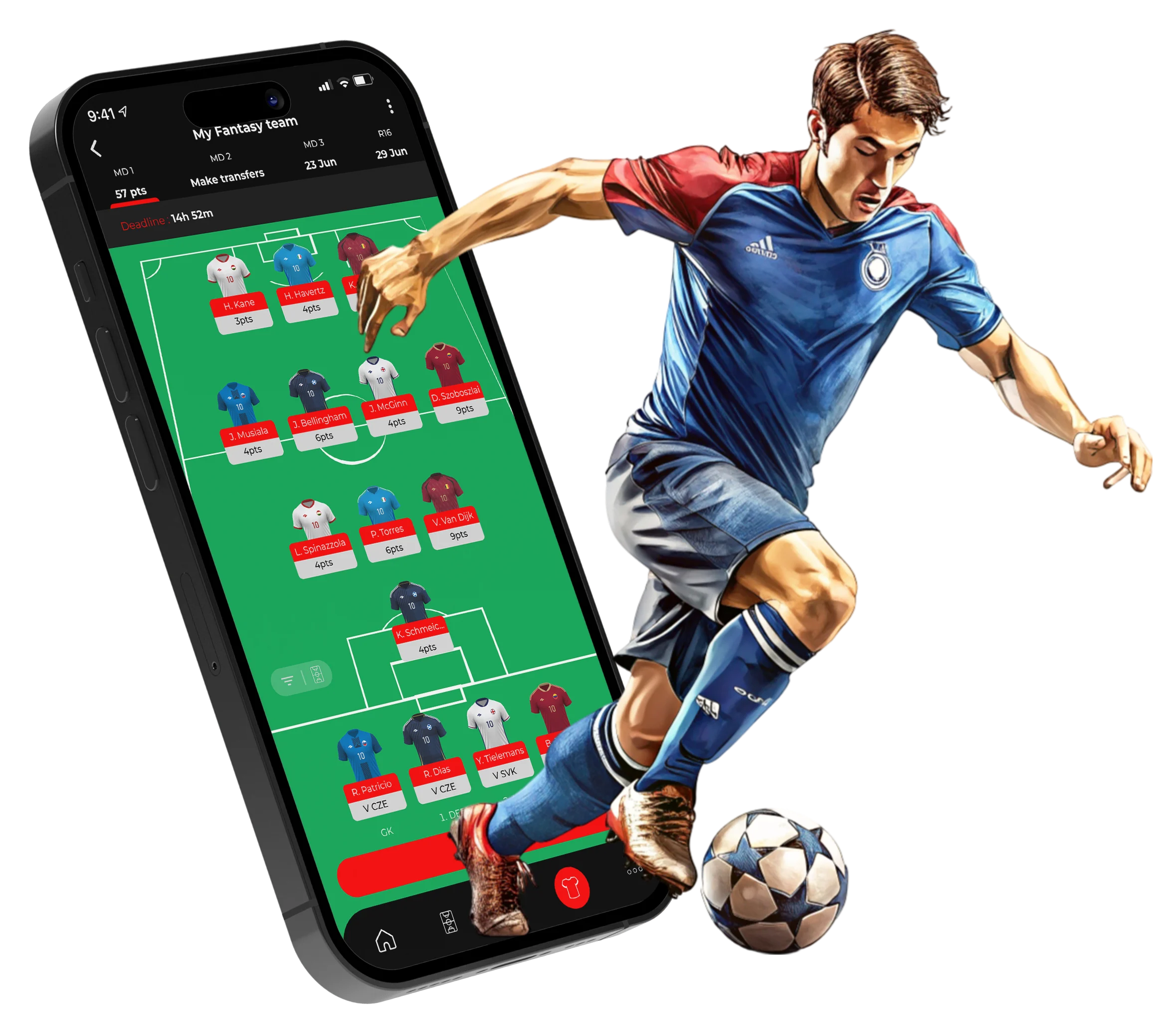 Fantasy-Football-Development-Company Fantasy cricket apps for iOS and Android - Sciflare